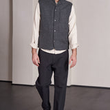 WENDEL vest lambswool anthracite