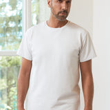 ALOIS t-shirt eco stone white