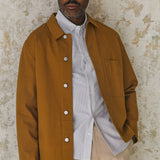 ASIR jacket eco canvas 230g golden brown