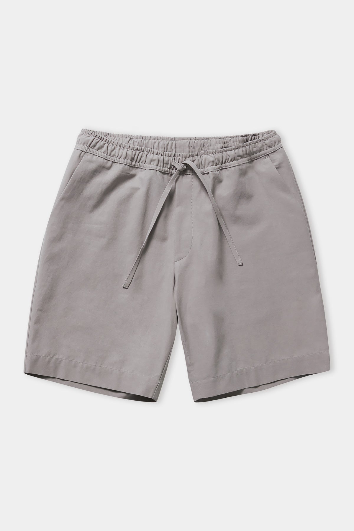 JIM shorts stone grey tencel