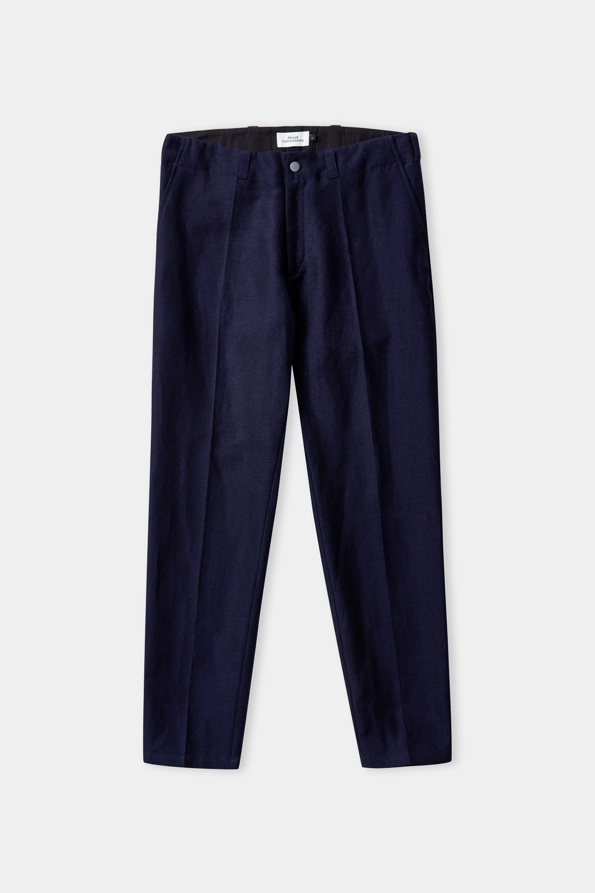 JOSTHA trousers navy winter linen