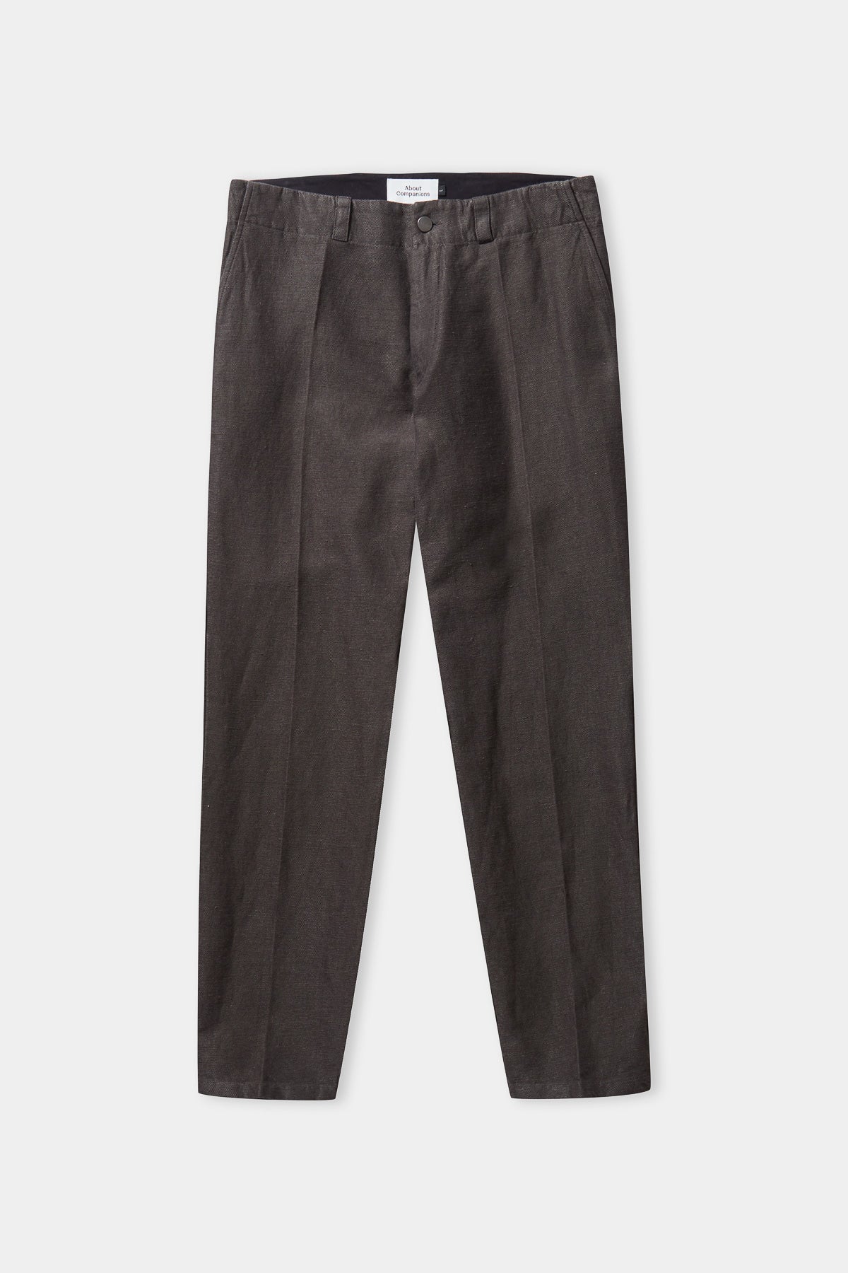 JOSTHA trousers winter linen steel