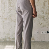 JOSTHA trousers tencel stone grey