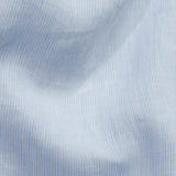 KUNO shirt pure linen striped sky