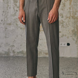 MAX trousers tencel dusty olive