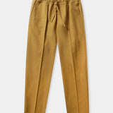 MAX trousers tencel gold