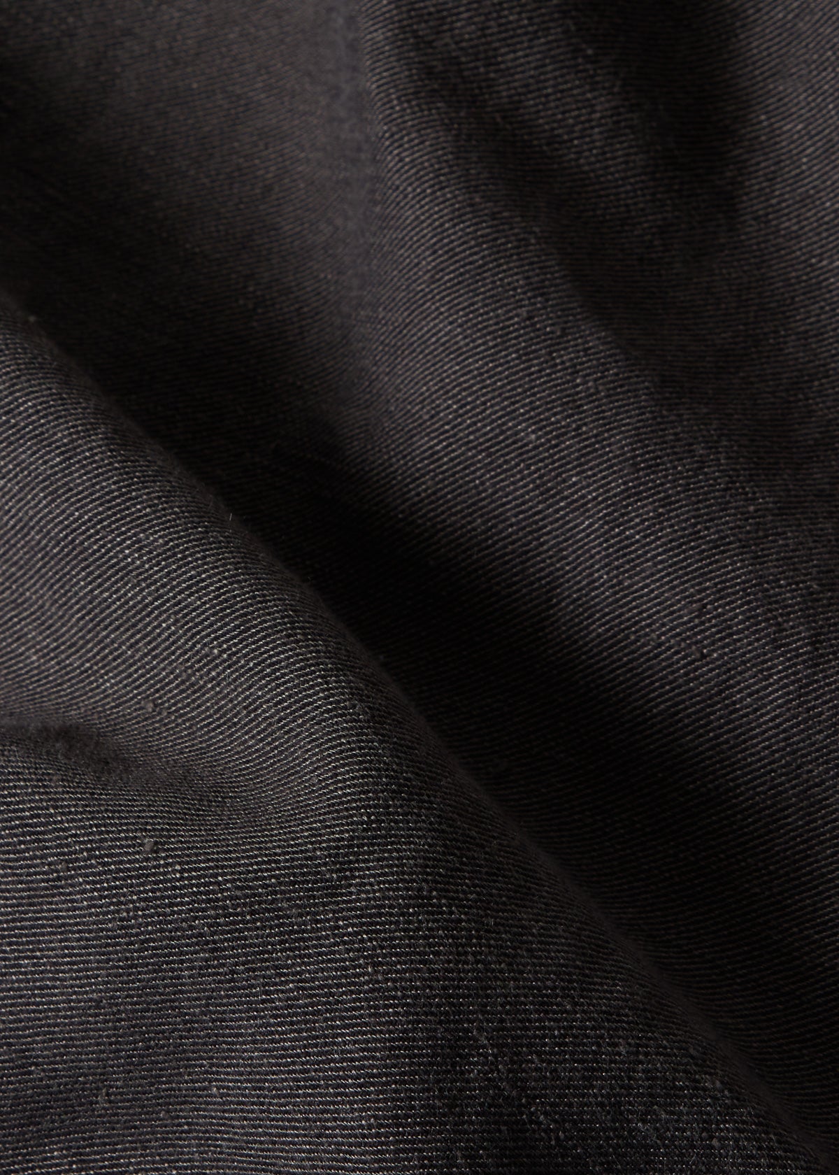 Winter-linen drawstring trousers Max in steel – About Companions