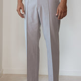 MAX trousers tencel stone grey