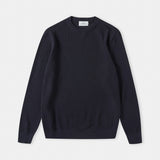 MORTEN jumper eco knotted navy