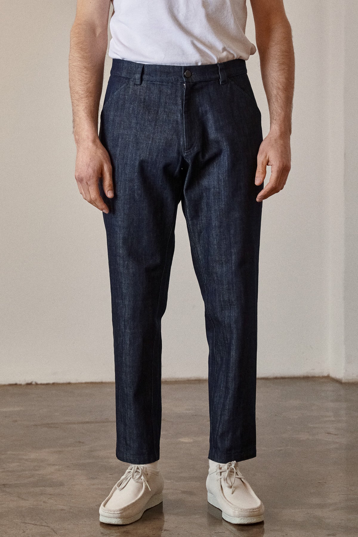 OLF trousers eco blue denim 400g
