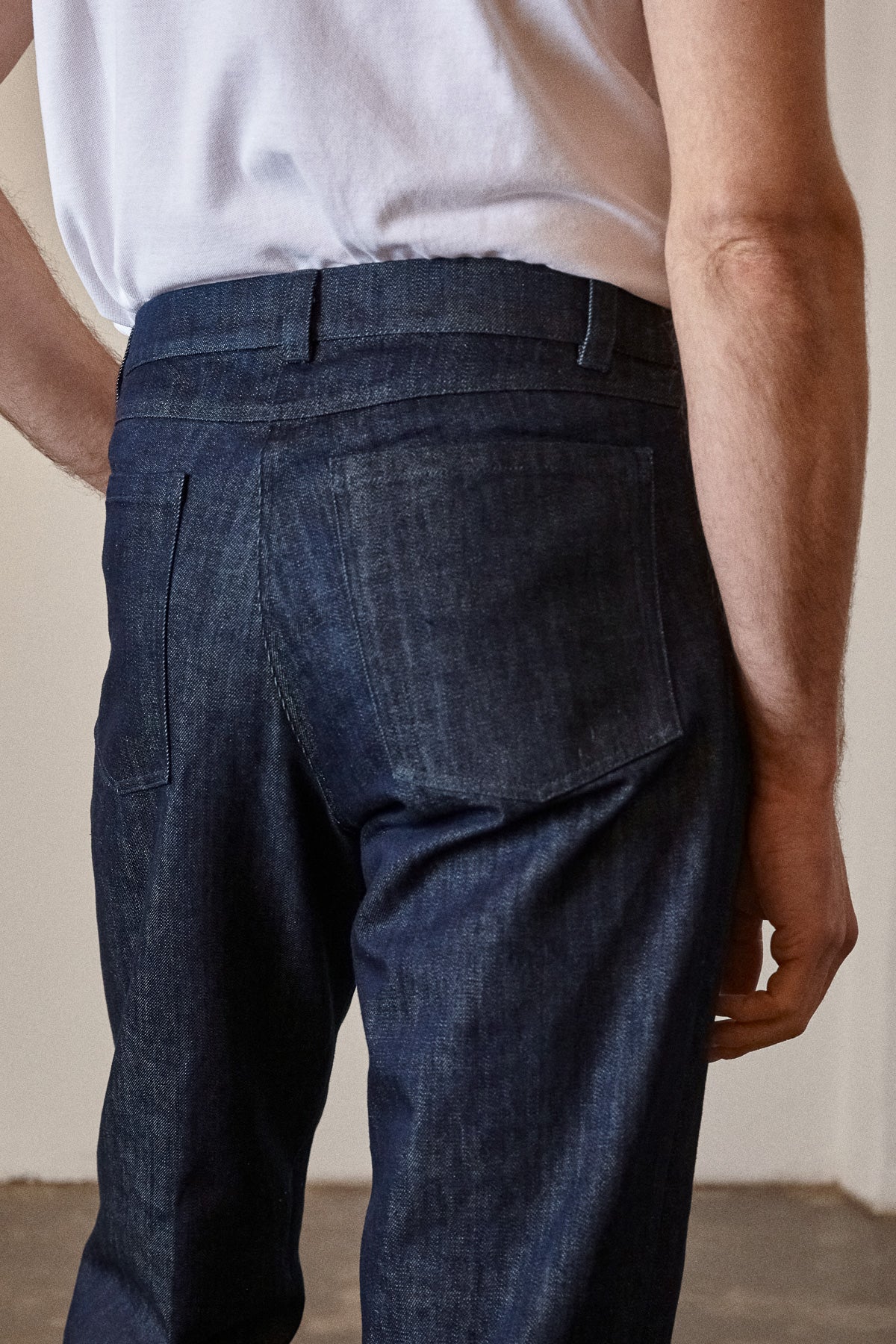 OLF trousers eco blue denim 400g