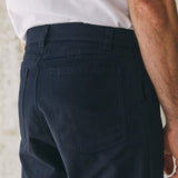 OLF trousers eco canvas navy 230g