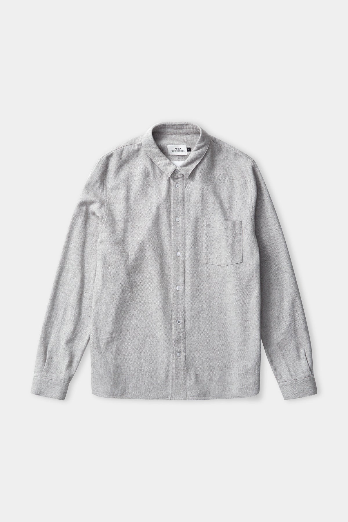 SIMON shirt eco ash flannel