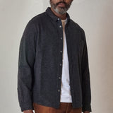 SIMON shirt eco coal flannel