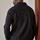 SIMON shirt eco coal flannel