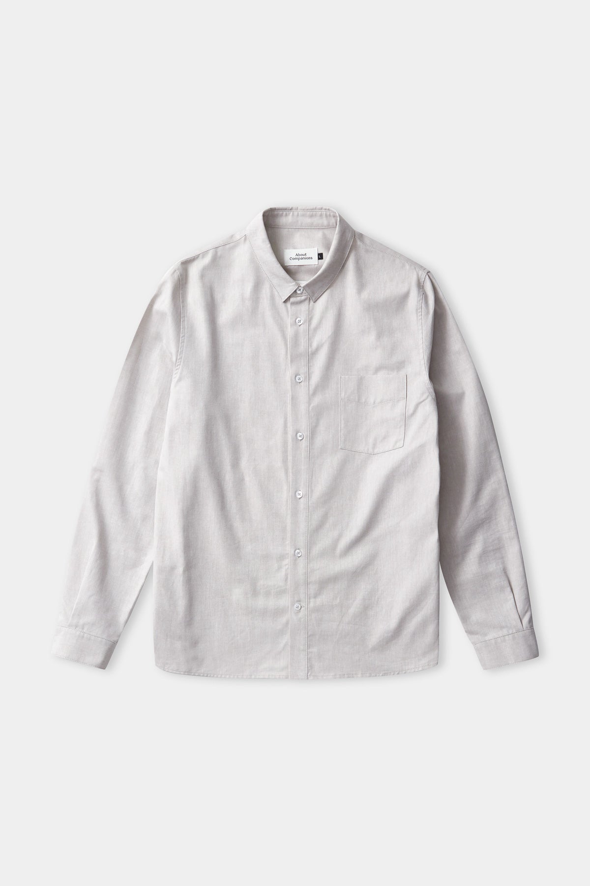 SIMON shirt eco oxford sand