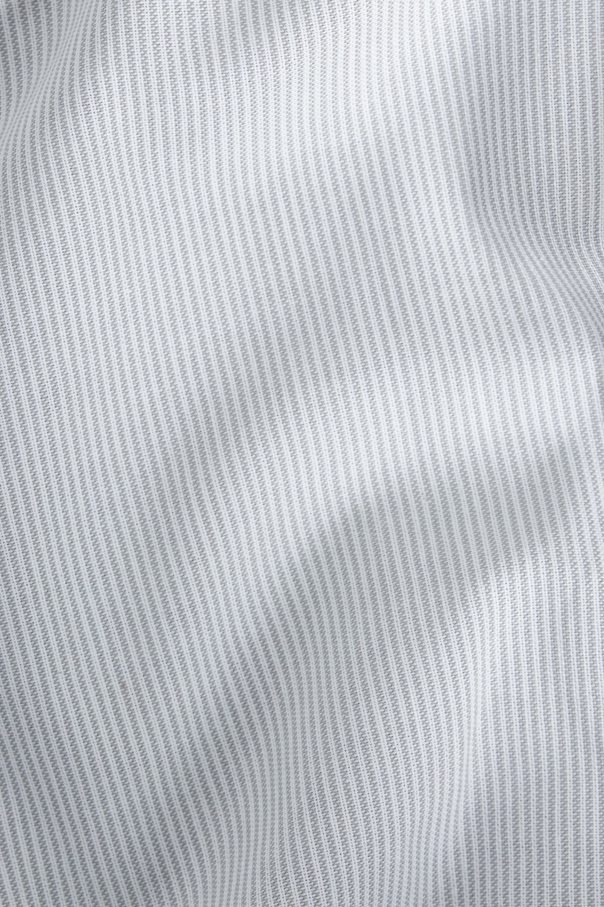 SIMON shirt eco oxford striped grey