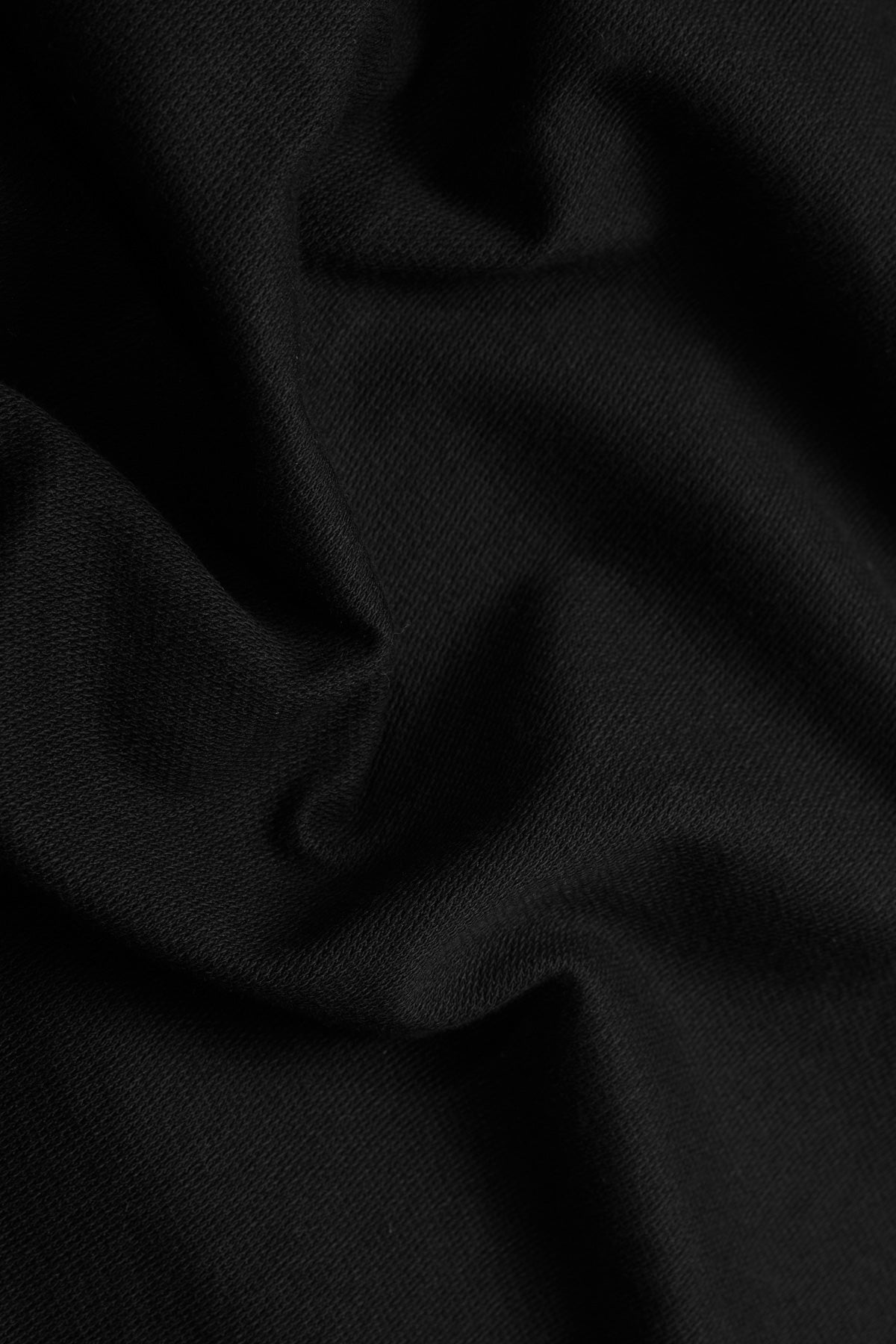 TONI longsleeve polo eco loopback black
