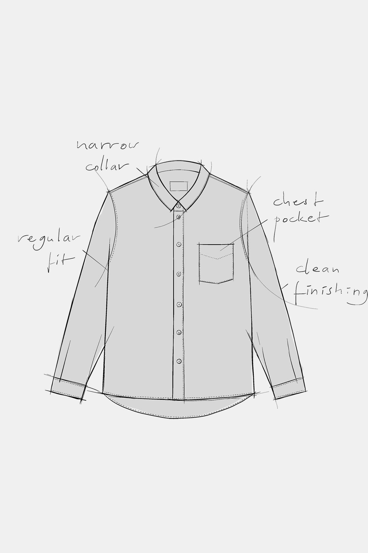 SIMON shirt eco oxford sand
