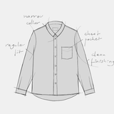 SIMON shirt eco flannel olive